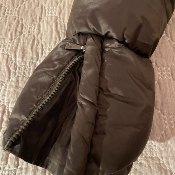 DAWN LEVY- Cloe Fur Hooded Quilted Coat - Picture 4 of 11